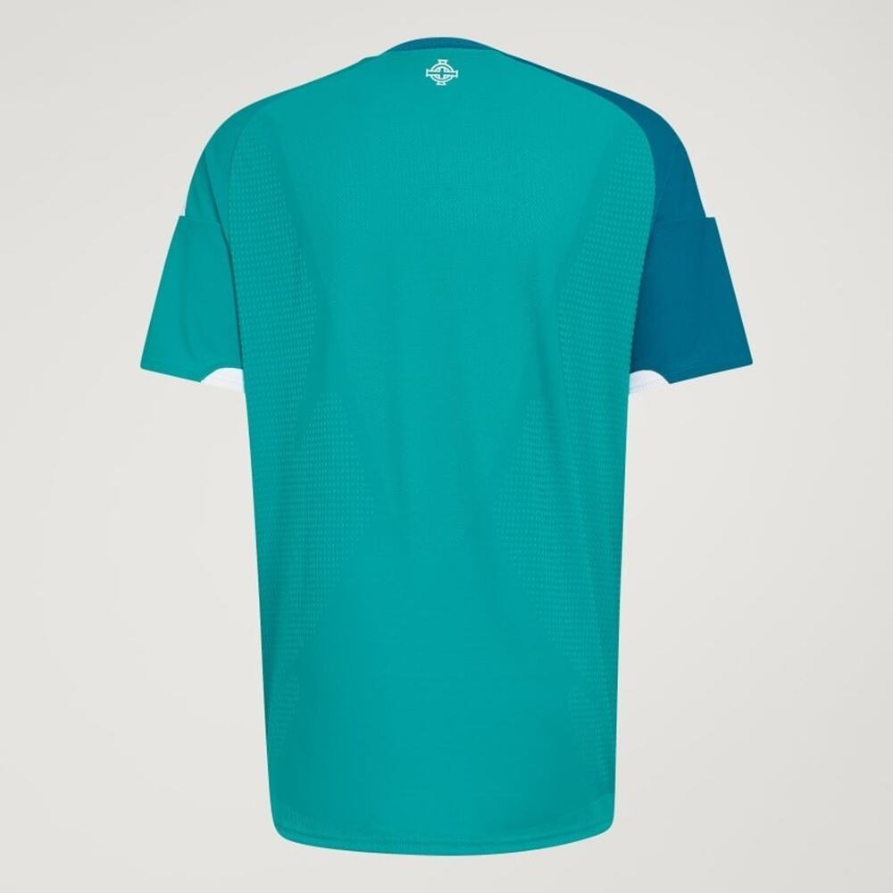 NWT adidas Northern Ireland 2026 Authentic Home Jersey Men L Green Soccer Slim - Picture 14 of 15